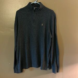 Men’s Estate-Ribbed Quarter-Zip Pullover